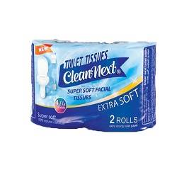 کلین نکست دستمال توالت دو قلو